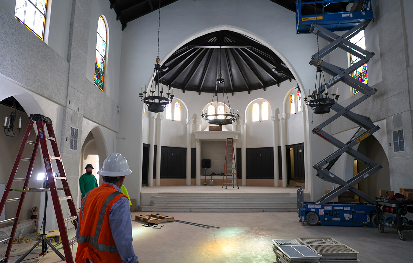 Bell Tower Plaza restoration