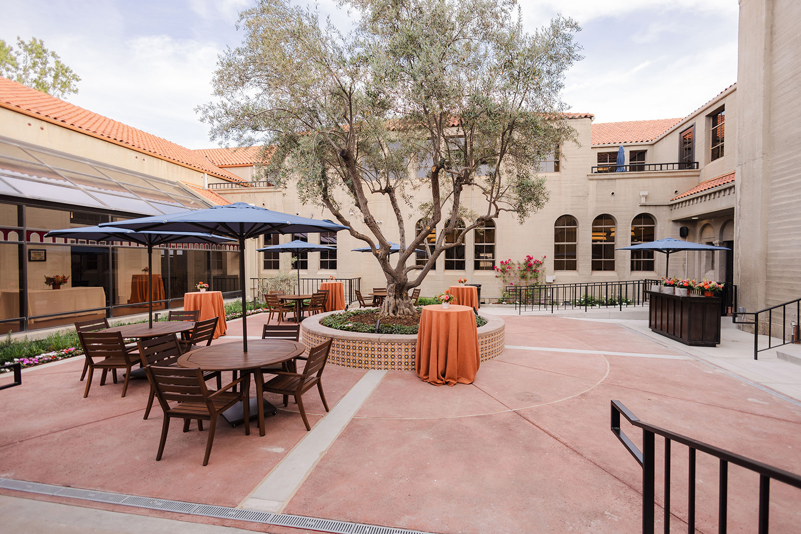 Bell Tower Plaza courtyard